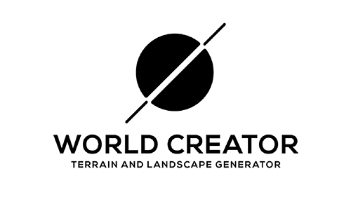 3Dモデリングソフト：world createrのロゴ