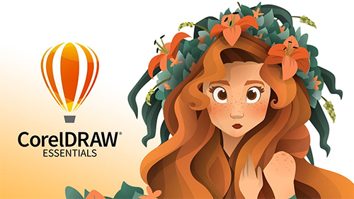 ベクターソフト:CorelDRAW essentialsのロゴ