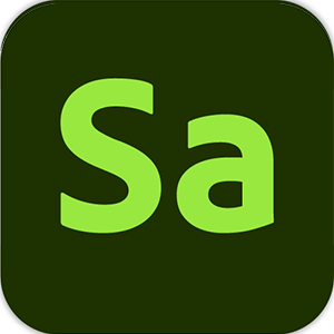 モデリングソフト：Substance 3D Samplerのアイコン