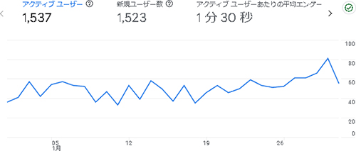2025年2月のアクセス:デジえしべる