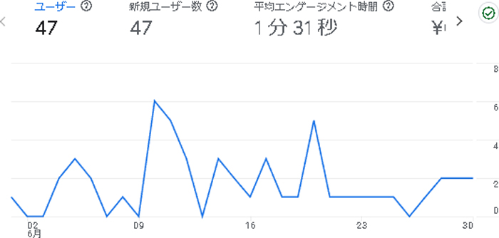 えらこやの2024年6月のアナリティクス