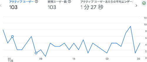 2025年11月のアクセス：えらこや