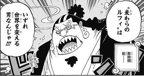 ワンピースのキャラ：ジンベエ