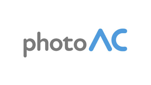 画像素材サイト：写真ACのロゴ