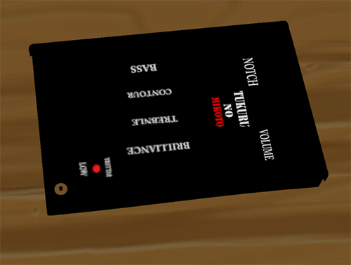 3Dモデル：アコースティックギター サンプル4