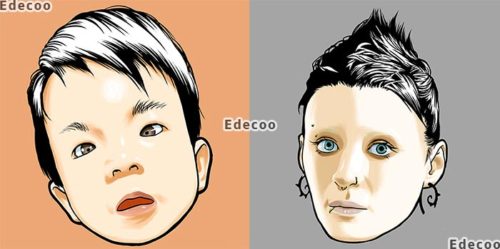 Edecooのアイコン似顔絵サービス