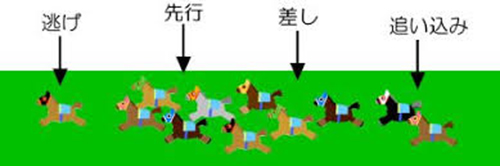 競馬の脚質という戦略