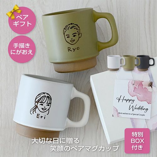 似顔絵通販：オーダーギフト おおやまのサンプル1