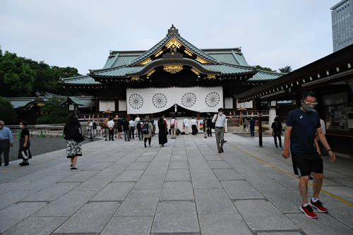 2022年8月15日の靖国神社参拝